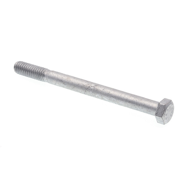 Prime-Line Hex Bolts 3/8in-16 X 4-1/2in A307 Grade A Hot Dip Galvanized Steel 15PK 9059999